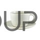 Чашка 220 мл, сіра, Terra Porcelain Pearl, GenWare CUP-PPL23