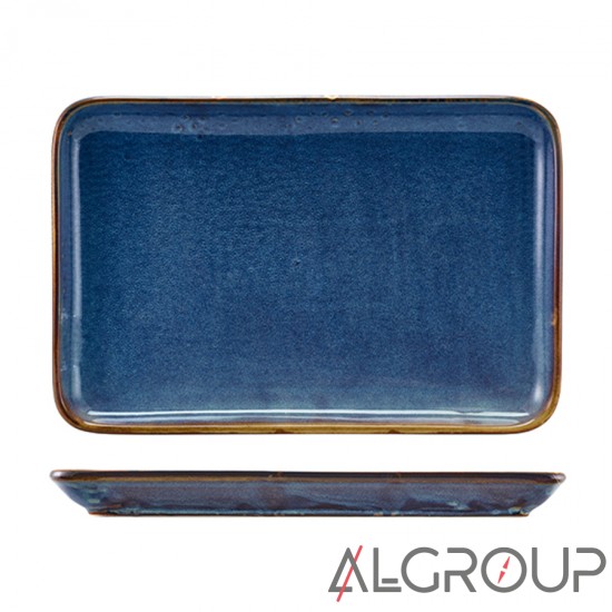 Блюдо прямоугольное 30х20 см, Terra Porcelain Aqua Blue, GenWare NR-PBL32