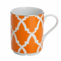 Чашка 345 мл, оранжевая, Morocco, Porland (Порланд)