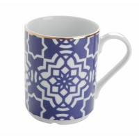 Чашка 345 мл, синяя, Morocco, Porland (Порланд)
