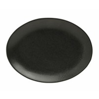 Овальная тарелка 24 см черная, Porland (Порланд), 112124