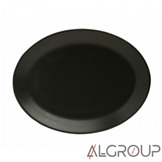 Овальная тарелка 31 см черная, Porland (Порланд), 112131