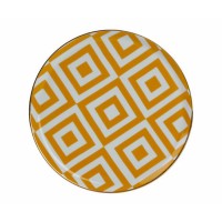 Тарелка 20 см жёлтая, Morocco, Porland (Порланд), 162920