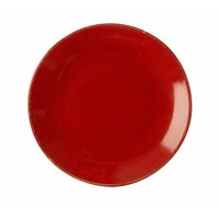 Тарелка 18 см красная, Porland (Порланд), 187618