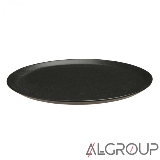 Тарелка для пиццы 28 см черная, Porland (Порланд), 162928 18357