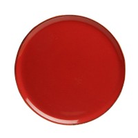 Тарелка для пиццы 28 см красная, Porland (Порланд), 162928