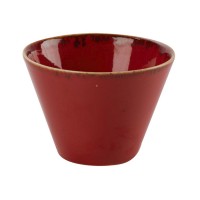 Салатник конусный 390 мл (d 11,5 см) красный, Porland (Порланд), 368211