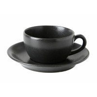 Чашка чайная 207 мл черная, Porland (Порланд), 322125
