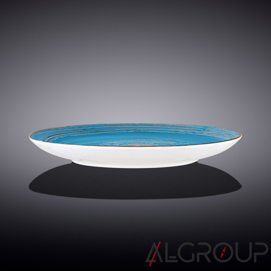 Тарелка плоская 20,5 см, Spiral Blue а002211