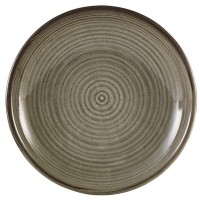 Тарелка глубокая 21 x h 3.5  см, Terra Porcelain Grey, GenWare