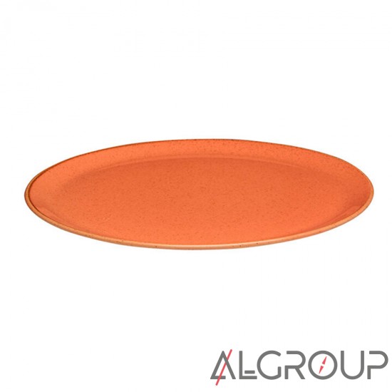 Тарелка для пиццы 32 см оранжевая, Porland (Порланд), 162932 18194