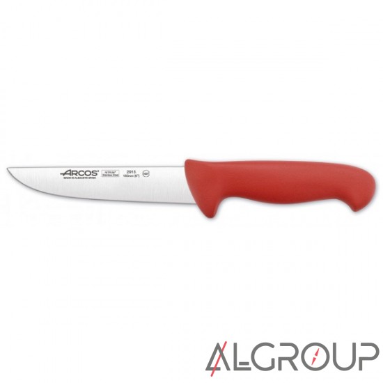 Нож обвалочный 160 мм, красный 594