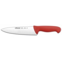Нож поварской 200 мм, красный