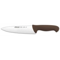 Нож поварской 200 мм, коричневый