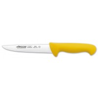 Нож мясника 180 мм, желтый