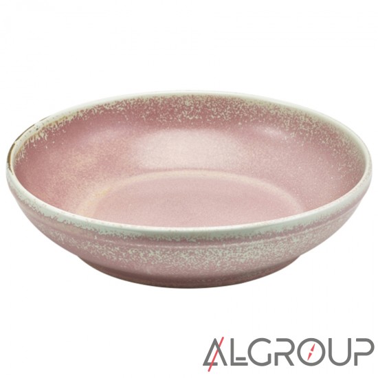 Миска круглая 2,1 л, 27,5 х 6,5 см, Terra Porcelain Rose Pink, GenWare CB-PRS27