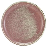 Тарелка круглая 24 см, Terra Porcelain Rose Pink, GenWare