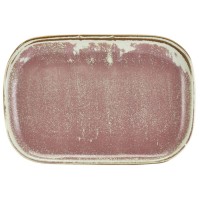 Блюдо прямоугольное 29 x 19.5 см, Terra Porcelain Rose Pink, GenWare