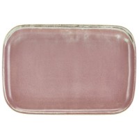 Блюдо прямоугольное 34.5 x 23.5 см, Terra Porcelain Rose Pink, GenWare
